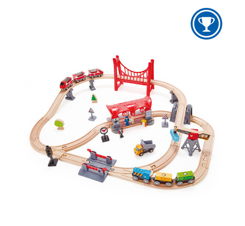 Hape Busy City Rail Set