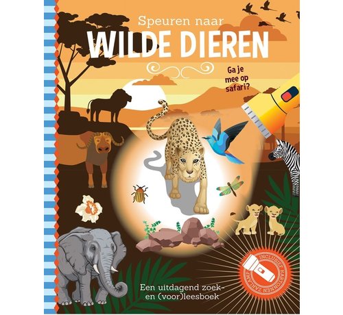 De Lantaarn Zaklampboek Speuren naar wilde dieren