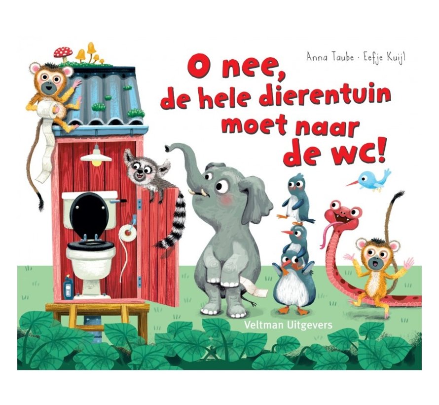 O nee, de hele dierentuin moet naar de WC!