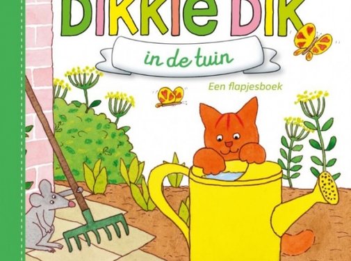 Gottmer Dikkie Dik in de tuin (flapjesboek)