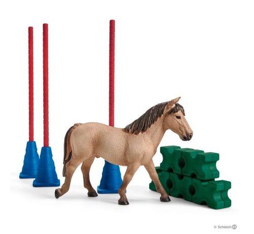 Schleich Speelset Slalom voor Pony 42483