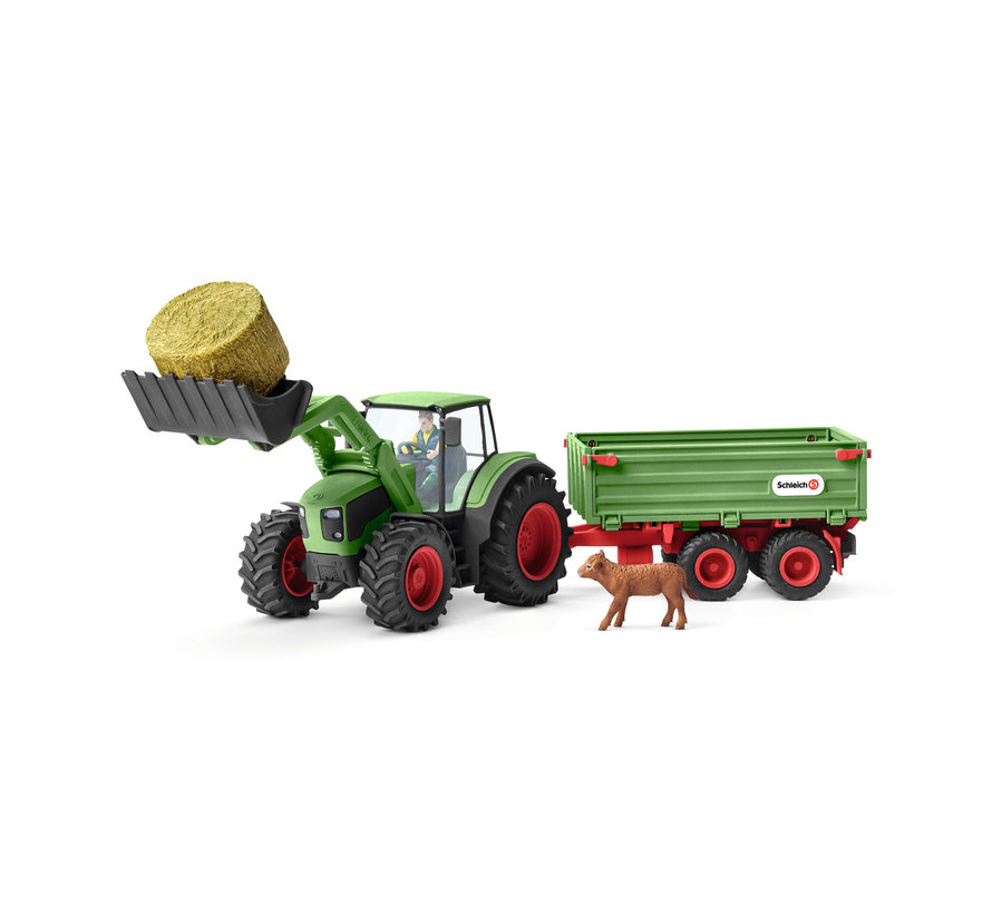 Tractor met Aanhangwagen 42379