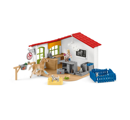 Schleich Dierenartspraktijk met Dieren 42502