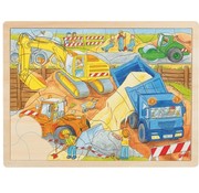 GOKI Puzzel Bouwplaats 56 pcs