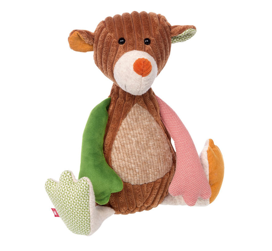 Stuffed Animal Bear Patchwork Sweety