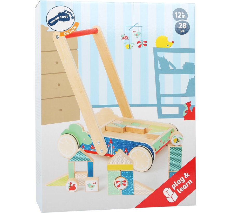 Building Blocks Baby Walker Move it!