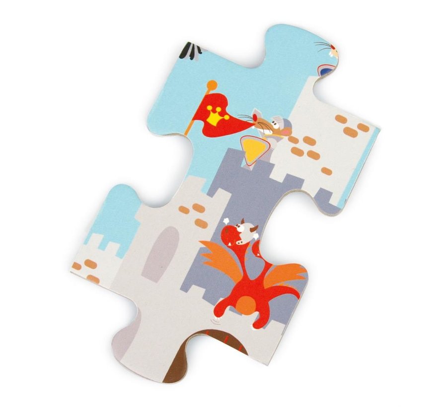 Puzzle Knight's Battle 60pcs