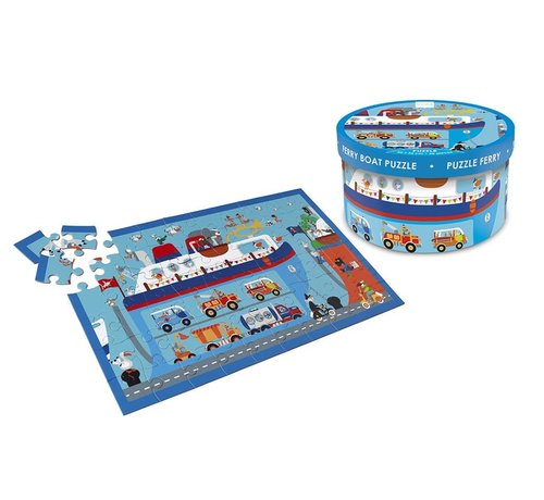 Scratch Puzzle Ferry Boat Puzzle