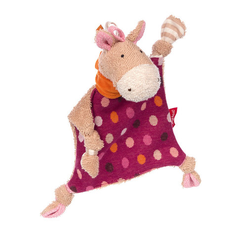 sigikid Knuffeldoek Pony Hoppe Dot