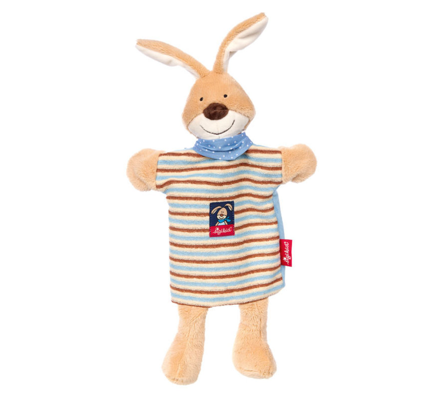 Hand Puppet and Comforter Semmel Bunny