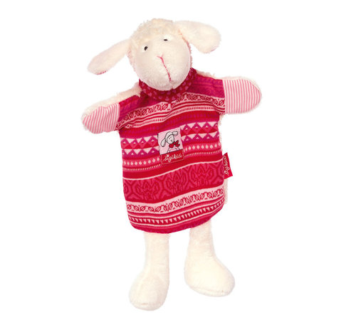 sigikid Knuffeldoek Handpop Schnuggi Schaap