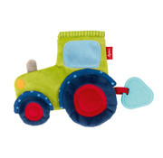 sigikid Comforter Crinkle blankie tractor