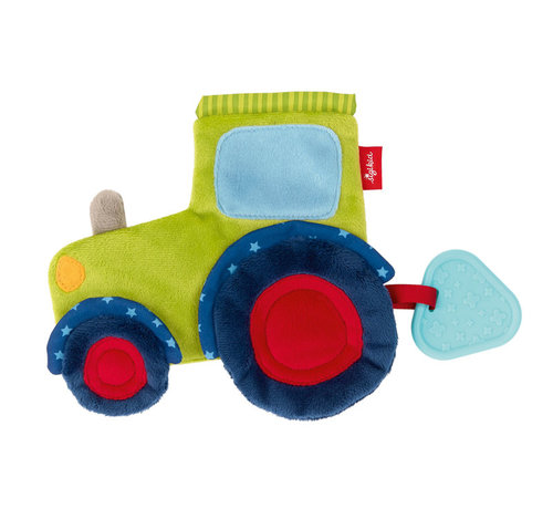 sigikid Knuffeldoek Knisperdoek Tractor