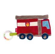 sigikid Comforter Crinkle blankie fire truck