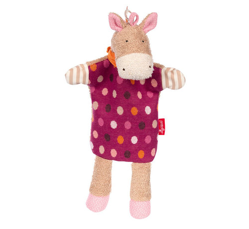 sigikid Knuffeldoek Handpop Hoppe Dot