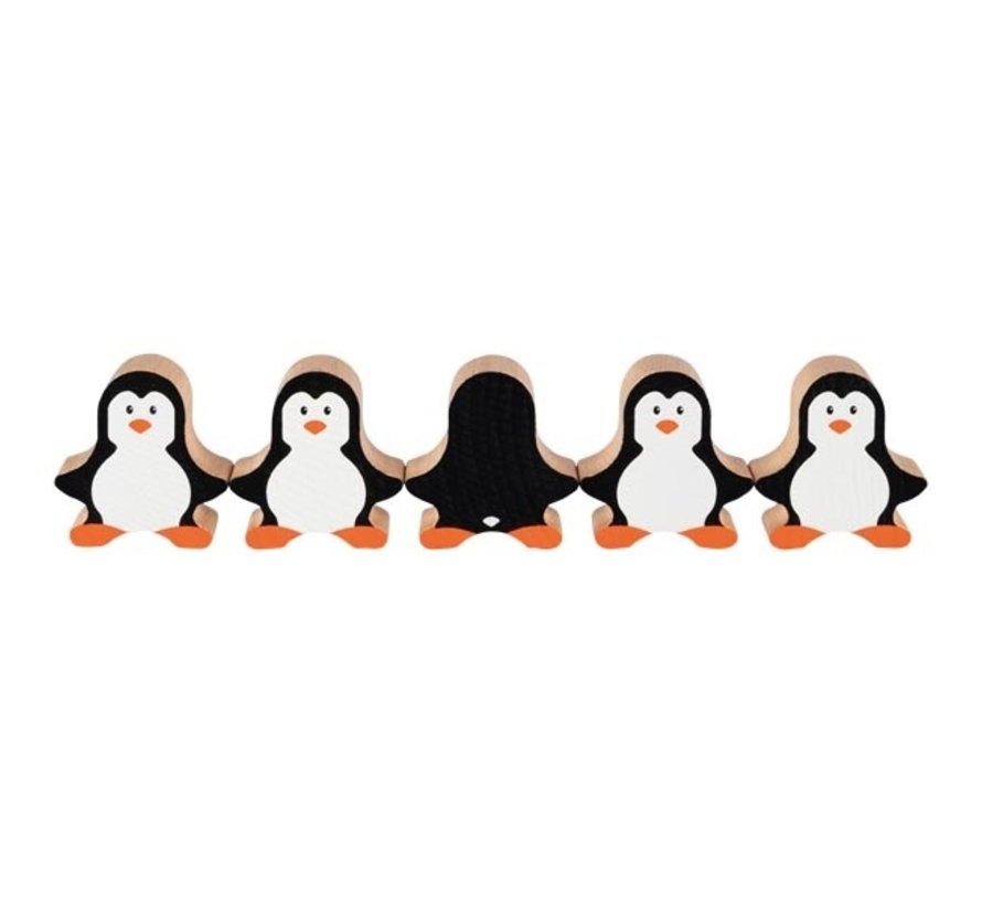 Penguin stacking game