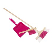 GOKI Plastic dustpan, handbroom and broom