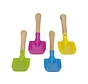 Metal mini sand shovel with wooden handle