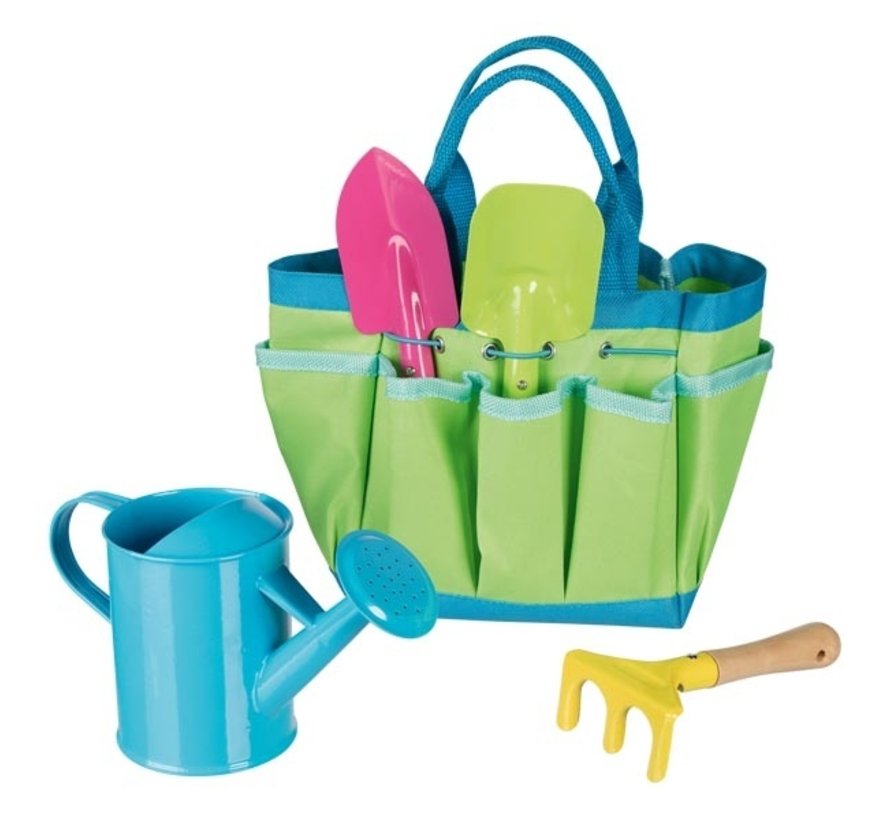 Garden tools with bag