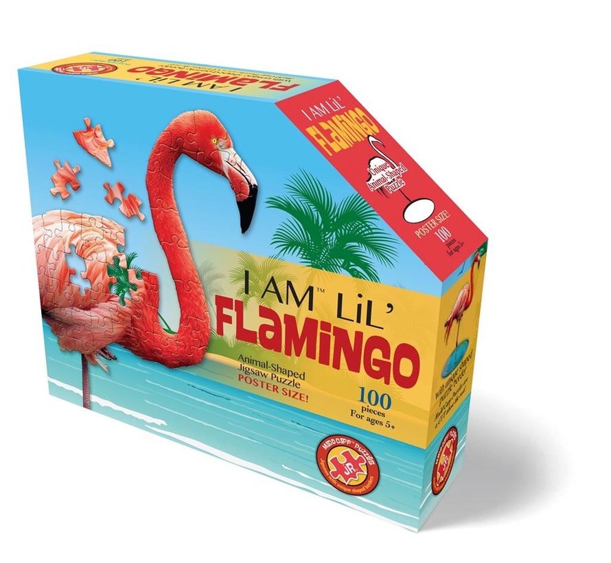 Puzzel Flamingo I AM Lil'  Flamingo 100pcs