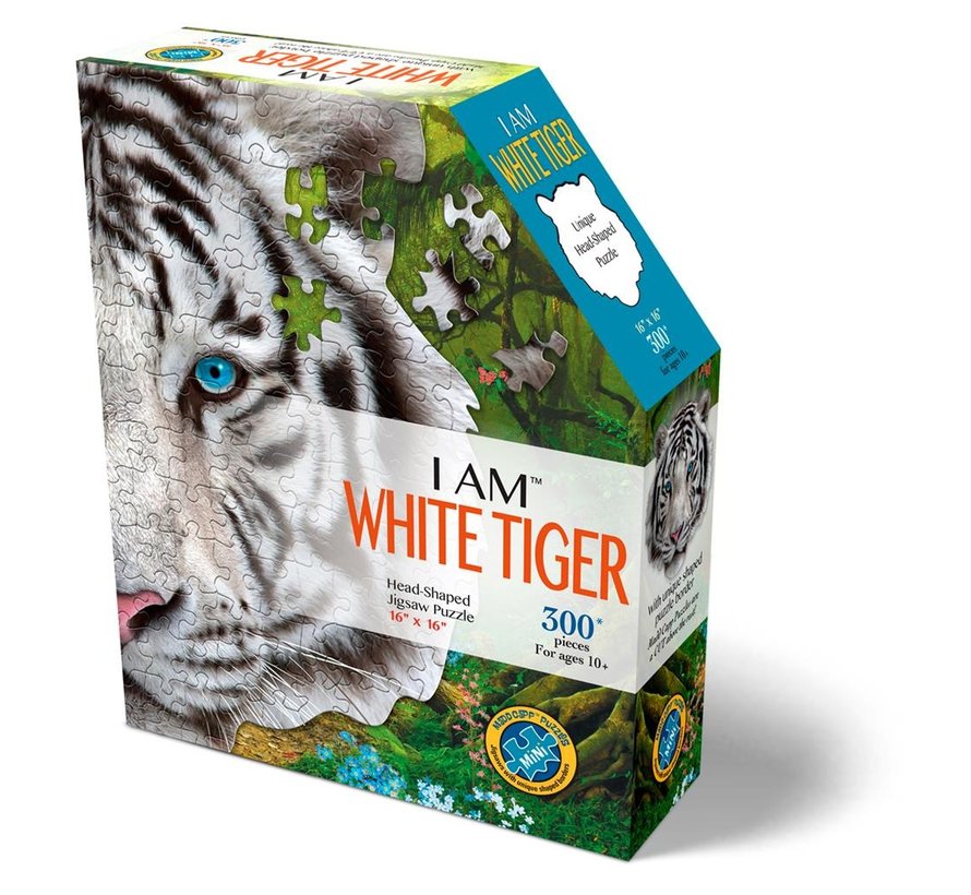 Puzzel Tijger I AM White Tiger 300pcs