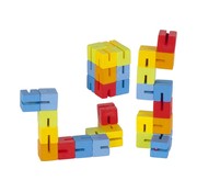 GOKI Pocketpuzzel Kubus Hout