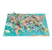 Janod Reuzenpuzzel Educatief Dinosaurussen 200 pcs