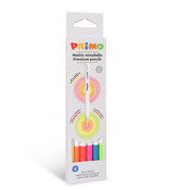 Primo Minabella Kleurpotloden Fluo ø3.8 Set 6-delig in doos