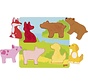 Voelpuzzel Dieren Hout