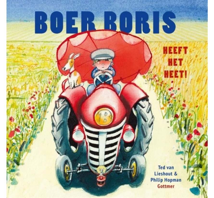 Boer boris heeft het heet