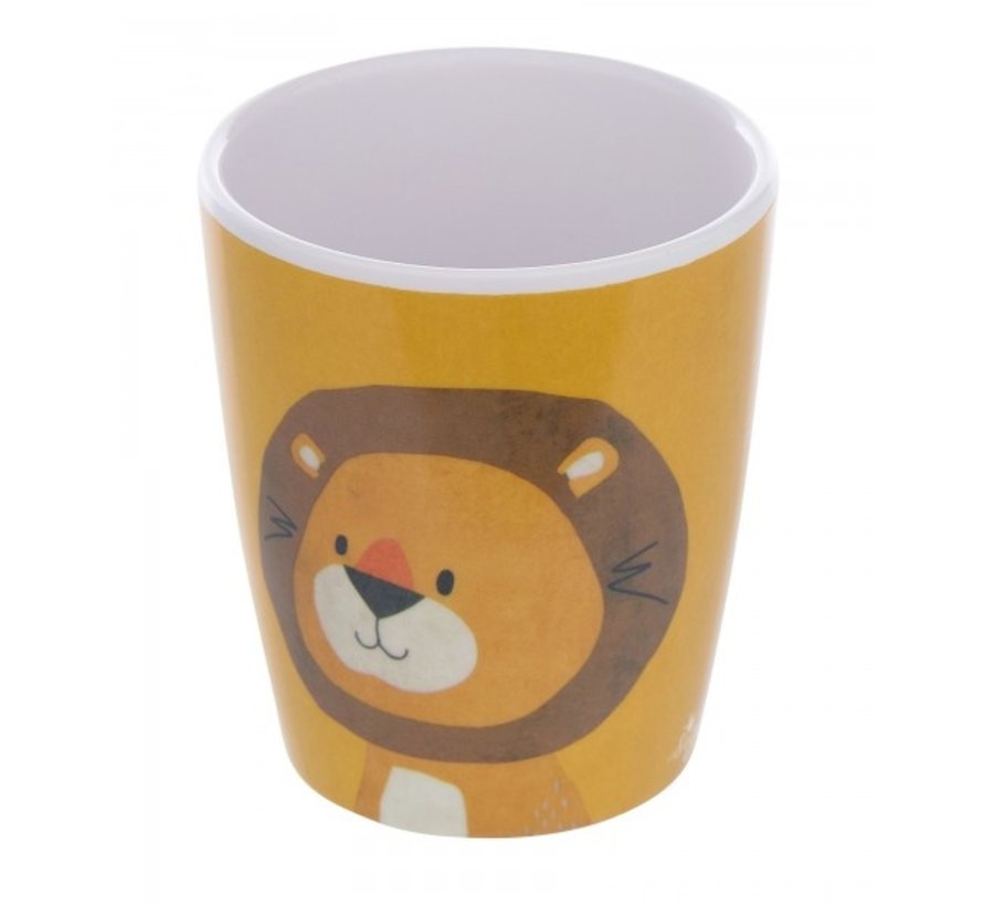 Melamine beaker Lion