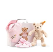 Steiff Geschenkset met Knuffel Roze