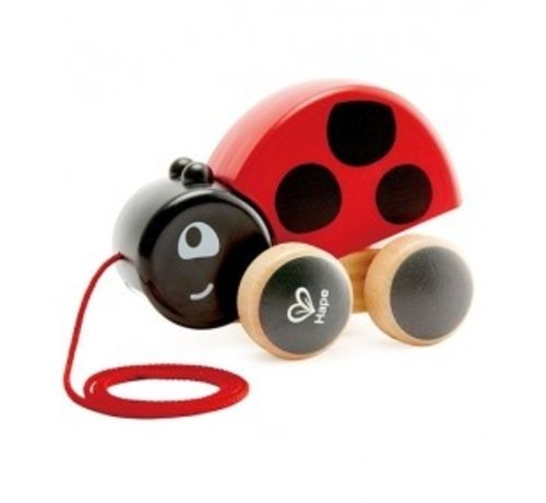 Hape Trekfiguur Lieveheersbeestje Ladybug