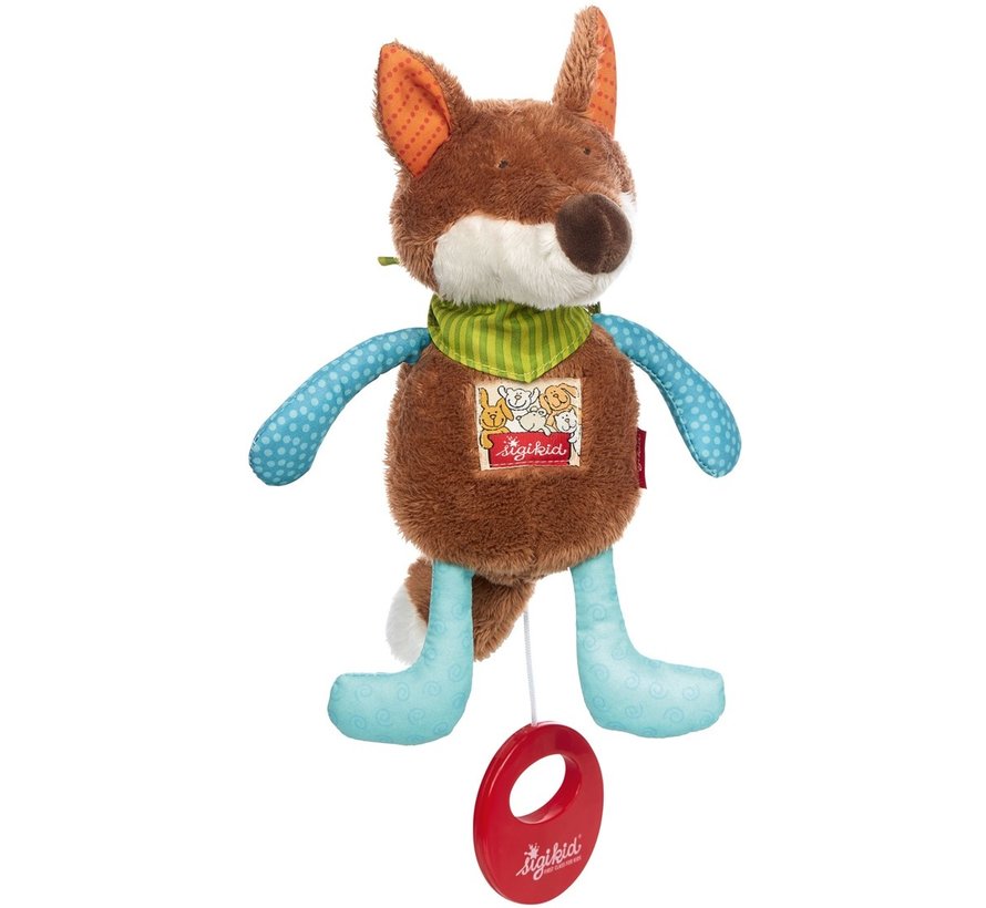 Musical soft toy fox