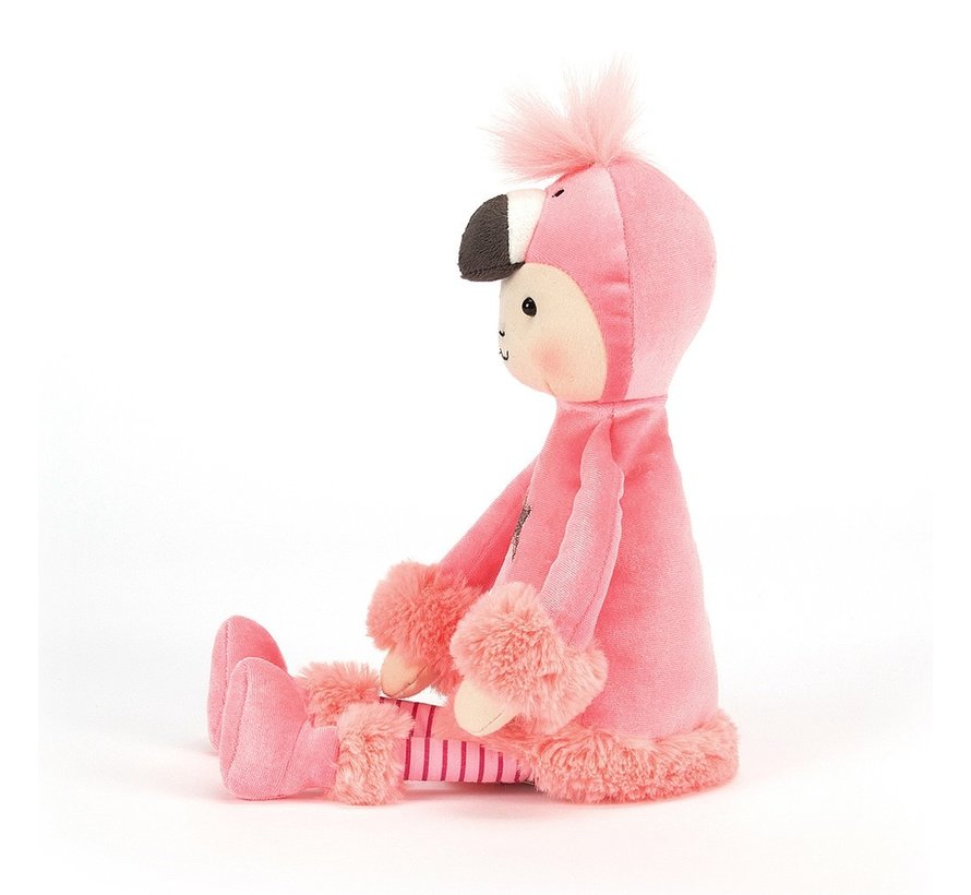 Jellycat Perky Flamingo Flapper 