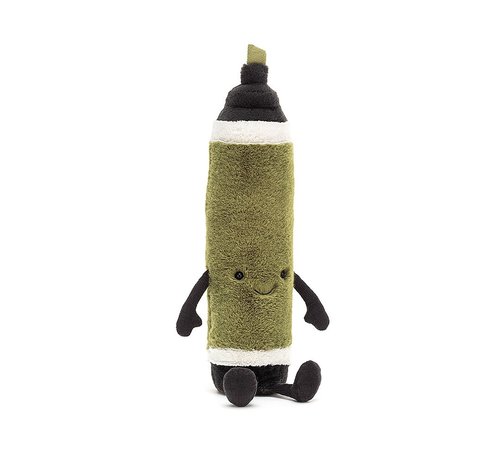 Jellycat Knuffel Markeerstift Smart Stationery Marker Pen