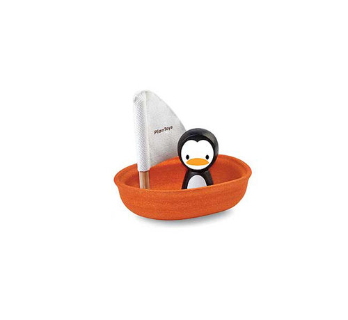 PlanToys Zeilboot Pinquin