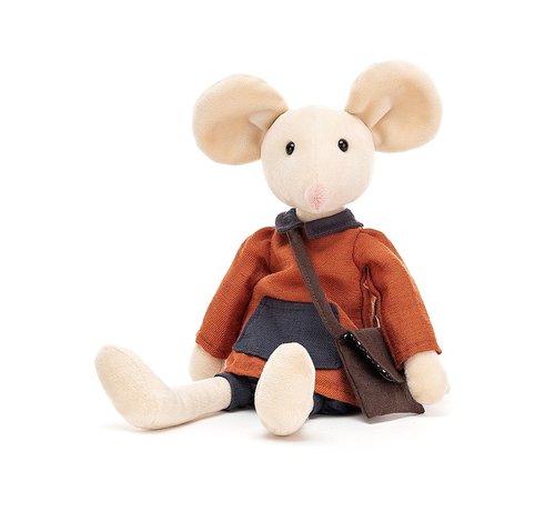 Jellycat Knuffel Muis Pedlar Mouse