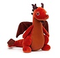 Knuffel Draak Paprika Dragon