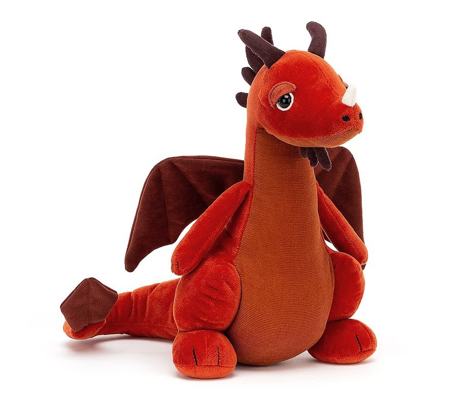 Knuffel Draak Paprika Dragon