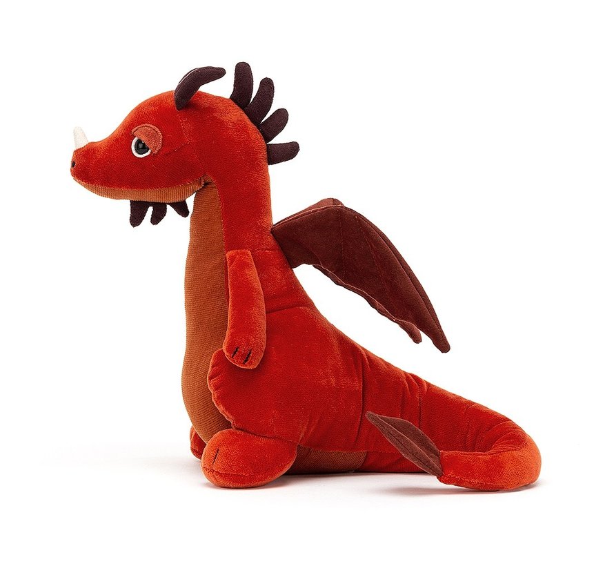 Knuffel Draak Paprika Dragon