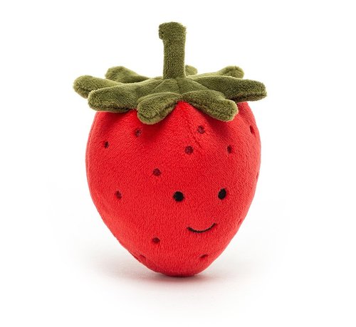 Jellycat Knuffel Fruit Aardbei Fabulous Fruit Strawberry