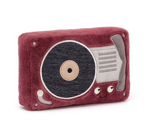 Jellycat Knuffel Platenspeler Wiggedy Record Player