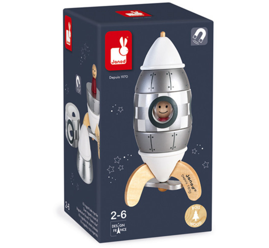 Silver Magnetic Rocket Kit