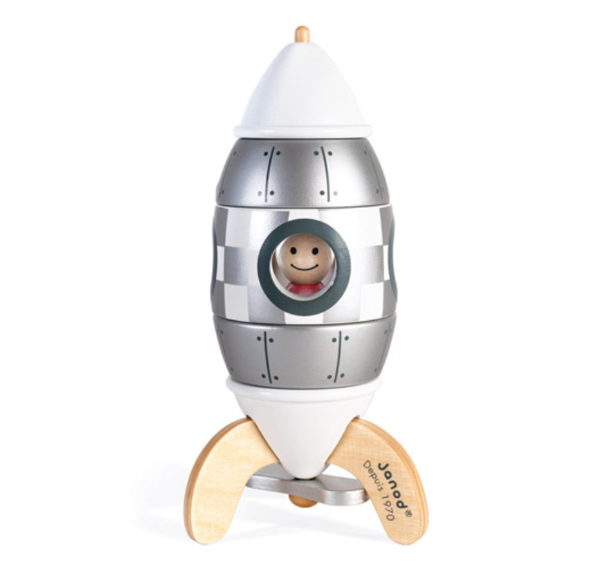 Silver Magnetic Rocket Kit