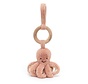 Odell Octopus Wooden Ring Toy