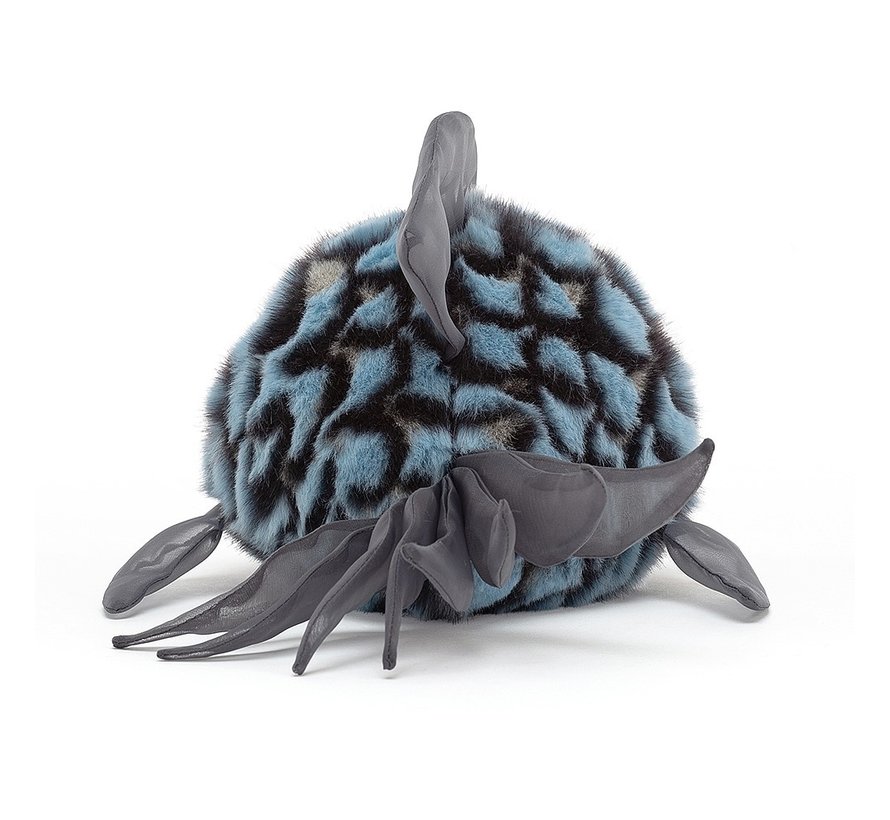 Knuffel Vis Grumpy Fish Blue