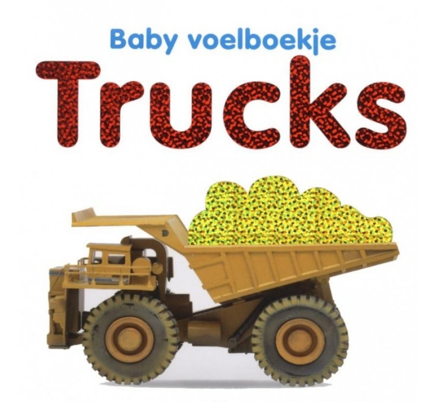 Baby voelboekje Trucks