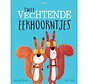 Twee vechtende eekhoorntjes