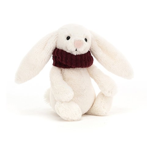 Jellycat Bashful Snug Bunny Berry